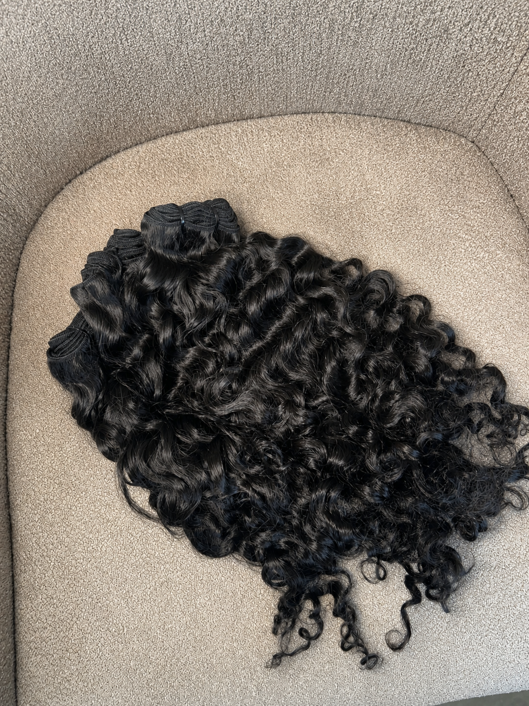 Raw Indonesian Curly Bundles