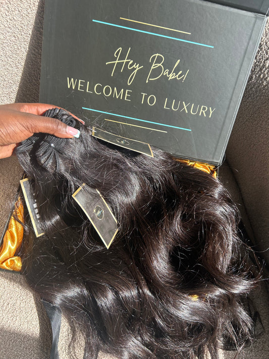Raw Indonesian Wavy Bundles
