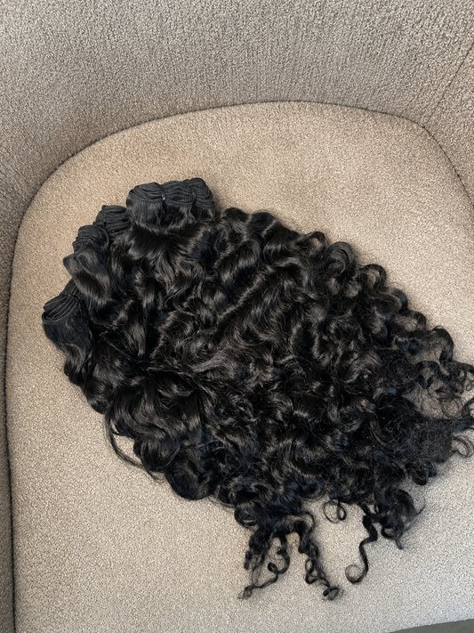 Raw Indonesian Curly Bundles